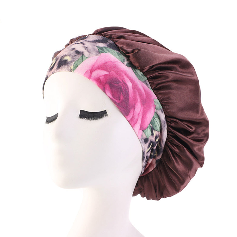 3Pcs Women's Head Scarf Hair Wrap Cap Hat Headband Sleeping Bonnet