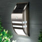 2Pcs Wireless Motion Sensor Solar 2 LED Wall Outdoor Garden Light