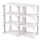 Open Design Free Combination Shoe Organizer Stackable Shoe Rack