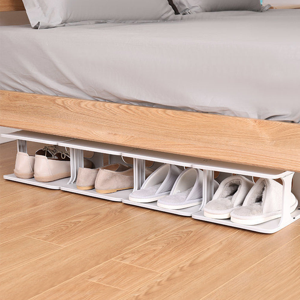 Open Design Free Combination Shoe Organizer Stackable Shoe Rack
