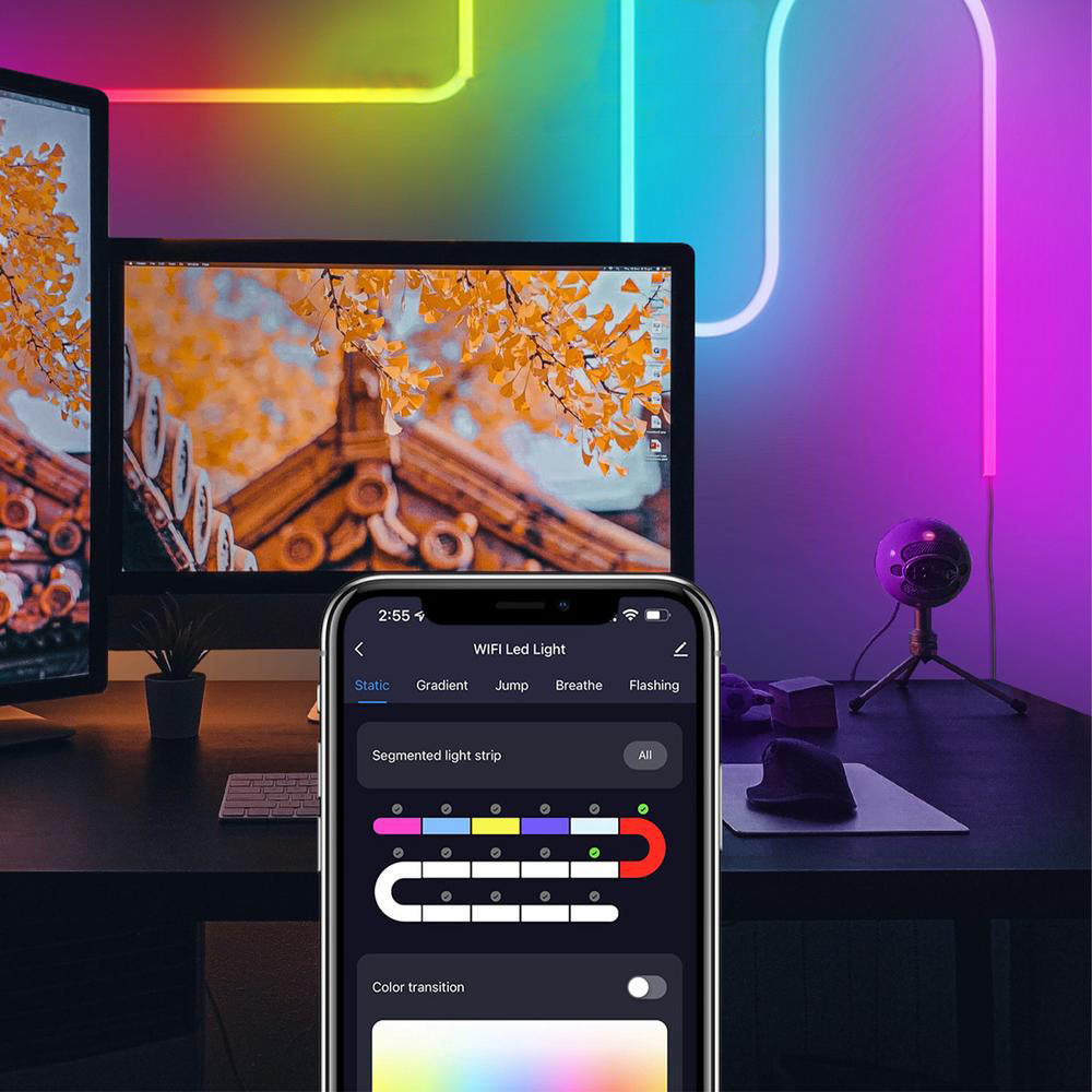 3M LED Strip Lights with App Control and WiFi Outdoor LED Strip Lights