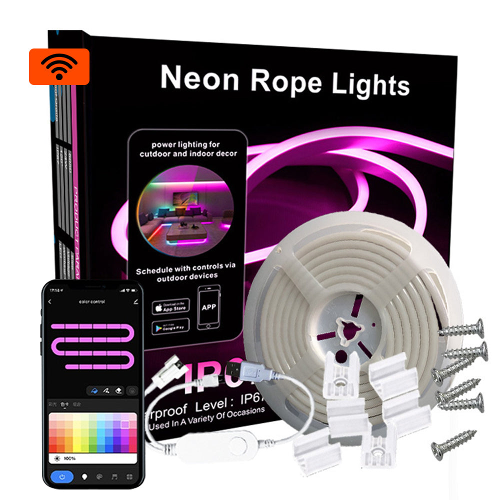 3M LED Strip Lights with App Control and WiFi Outdoor LED Strip Lights