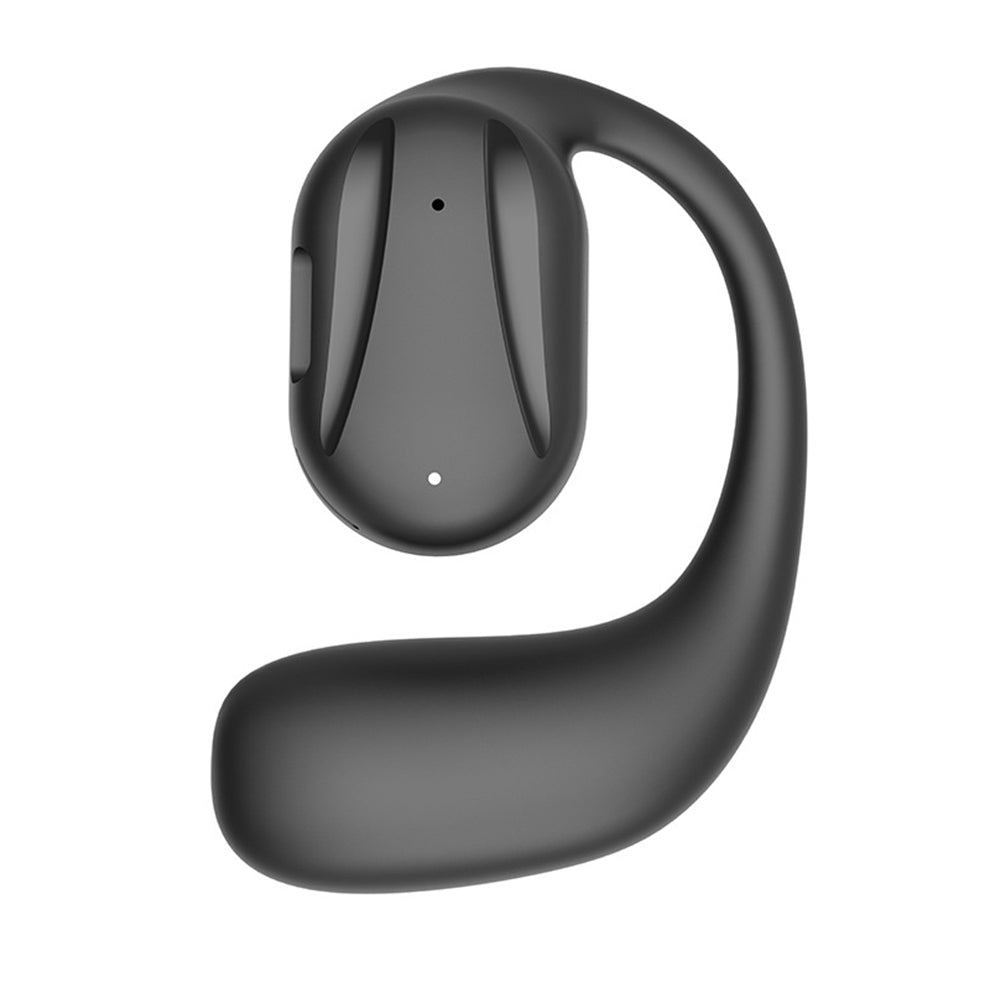 Open Ear Wireless Bluetooth Single Ear Headset with Earhook for Sports Business Earphone