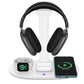 4-in-1 USB Plug Qi Wireless Charging Station for Apple Samsung