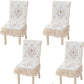 4Pcs Siamese Chair Cover Non-Slip Thickened Stretch Slipcover Seat Cover