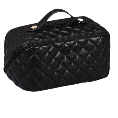 PU Leather Travel Cosmetic Bag For Women