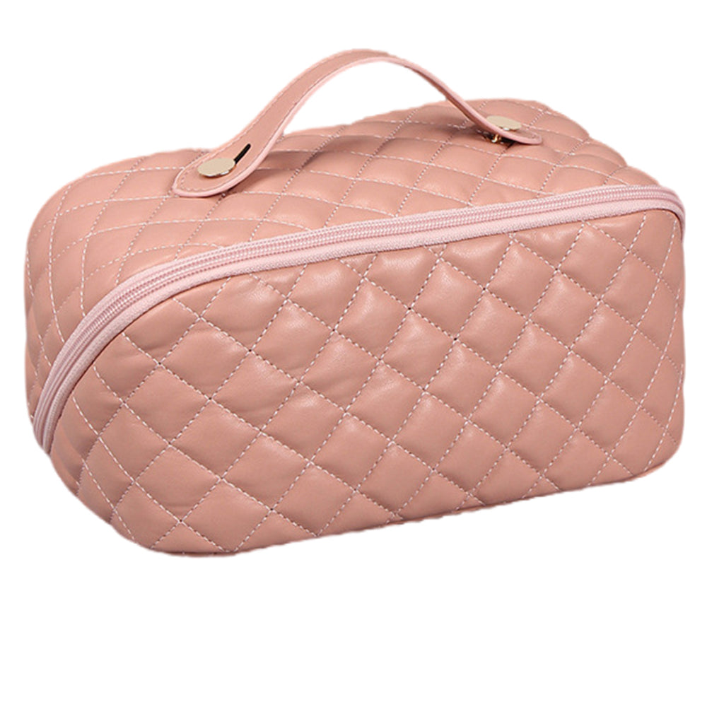 PU Leather Travel Cosmetic Bag For Women