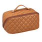 PU Leather Travel Cosmetic Bag For Women