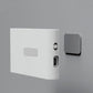 2Pcs LED Induction Night Light Wireless USB Charging Human Body Induction Wall Light