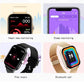Heart Rate Monitoring Sports Bluetooth Smart Watch with 1 Steel Strap and 1 Silicone Strap