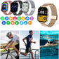Heart Rate Monitoring Sports Bluetooth Smart Watch with 1 Steel Strap and 1 Silicone Strap