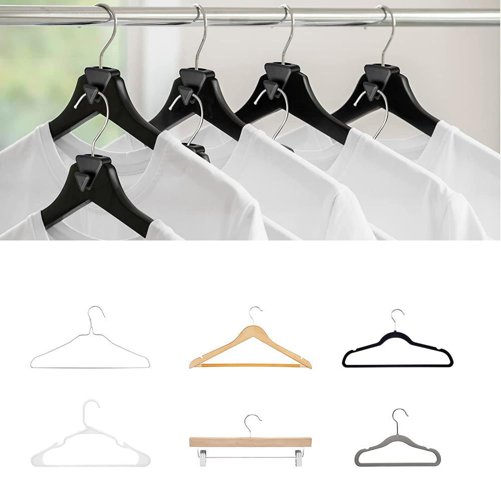 18Pcs Clothes Hanging Hooks-Triangle