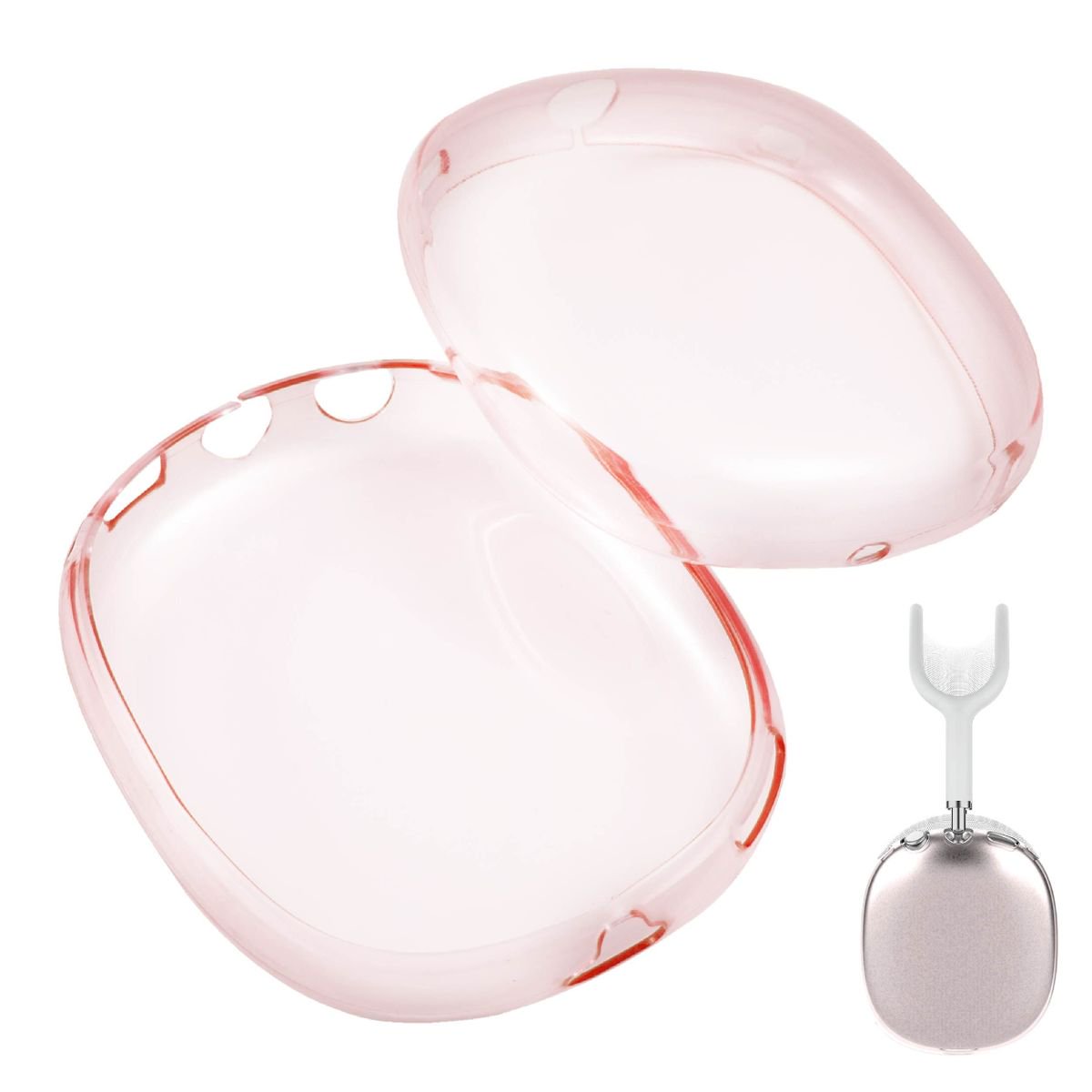 Headphone Clear Case Shockproof Full Cover Protector for Apple AirPods Max