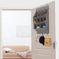 Multi Pockets Door Hanging Shoes Storage Bag with Hooks-12 Grids
