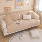 Plush Leaves Pattern Sofa Cover Sectional Couch Cover Nonslip Sofa Slipcover