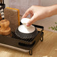 Kitchen Sink Storage Rack with Drain Pan Sponge Cleaning Cloth Holder