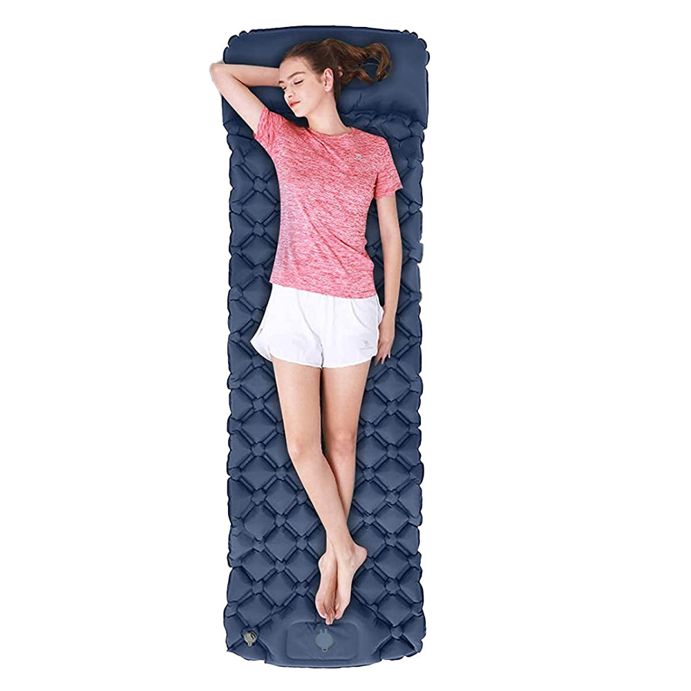 Inflatable Cushion Outdoor Camping Sleeping Pad Portable Soft TPU Air Mattress