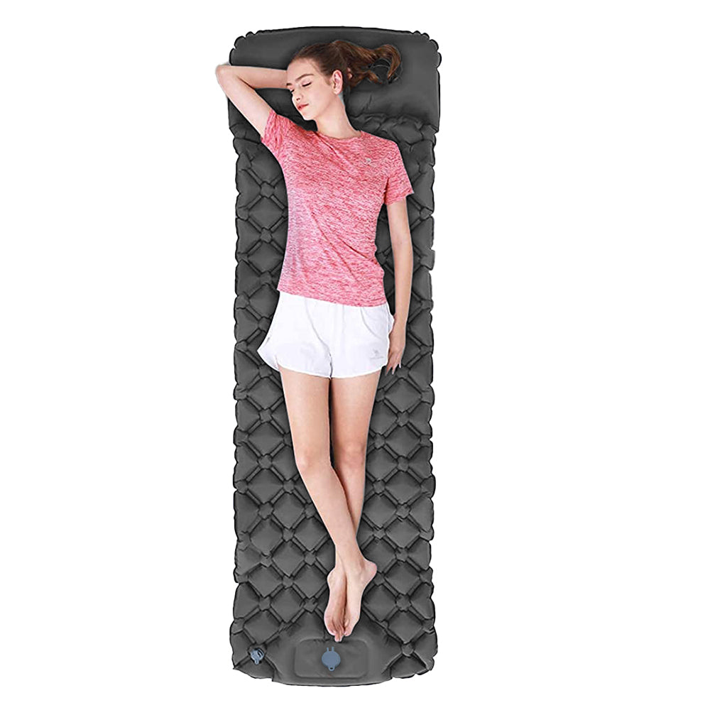 Inflatable Cushion Outdoor Camping Sleeping Pad Portable Soft TPU Air Mattress