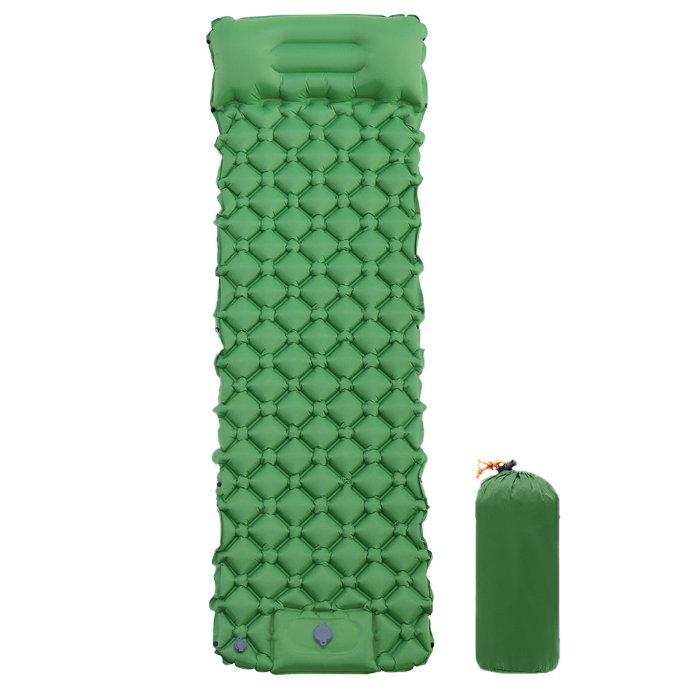 Inflatable Cushion Outdoor Camping Sleeping Pad Portable Soft TPU Air Mattress