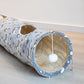 Pet Cat Collapsible Self-Luminous Tunnel Toy with Plush Ball for Small Animals Pets