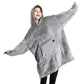 Unisex Heated Hooded Blanket Wearable Blanket Hoodie