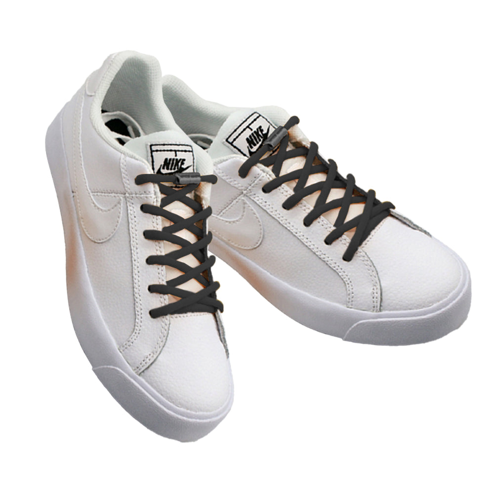 3 Pairs Unisex Elastic No Tie Shoe Laces Screw Shoelaces Lazy Shoe Lace
