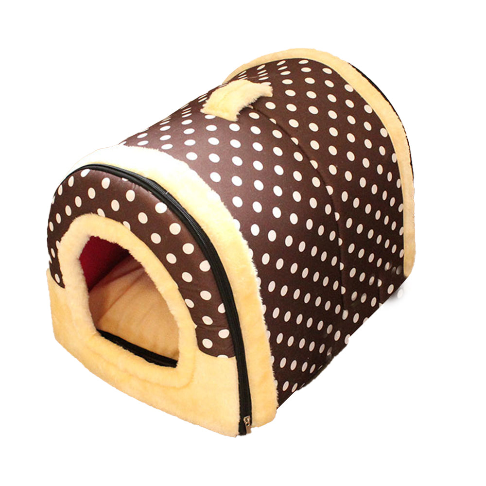 2-in-1 Foldable Pet Beds with Removable Cushion