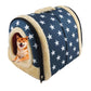 2-in-1 Foldable Pet Beds with Removable Cushion