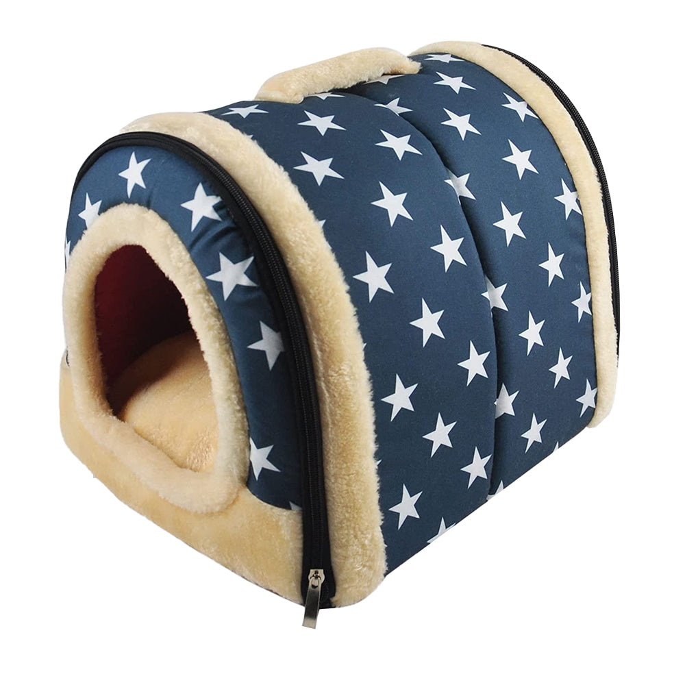 2-in-1 Foldable Pet Beds with Removable Cushion