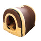 2-in-1 Foldable Pet Beds with Removable Cushion