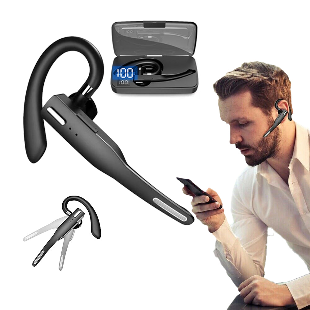 Bluetooth 5.1 Headset Wireless Earphone Sports Earphone with Charging Case