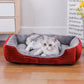 Rectangle Plush Pet Bed Dog Sofa Cozy Puppy Cat Bed