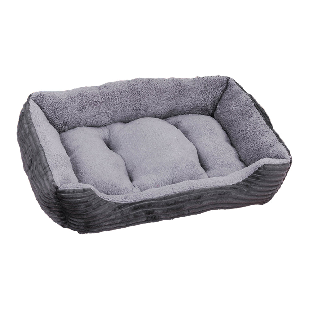 Rectangle Plush Pet Bed Dog Sofa Cozy Puppy Cat Bed