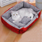 Rectangle Plush Pet Bed Dog Sofa Cozy Puppy Cat Bed