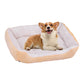 Rectangle Plush Pet Bed Dog Sofa Cozy Puppy Cat Bed