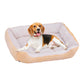 Rectangle Plush Pet Bed Dog Sofa Cozy Puppy Cat Bed