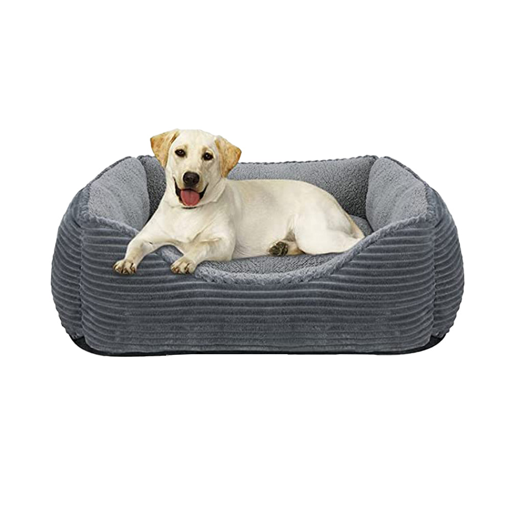 Rectangle Plush Pet Bed Dog Sofa Cozy Puppy Cat Bed