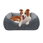 Rectangle Plush Pet Bed Dog Sofa Cozy Puppy Cat Bed
