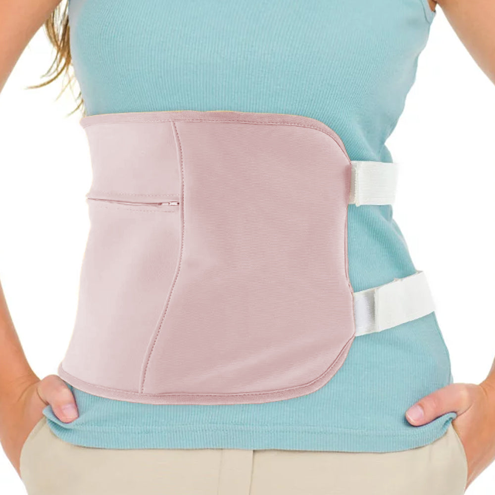 2 Pieces Compress Reusable Castor Oil Wrap Kit for Waist and Neck
