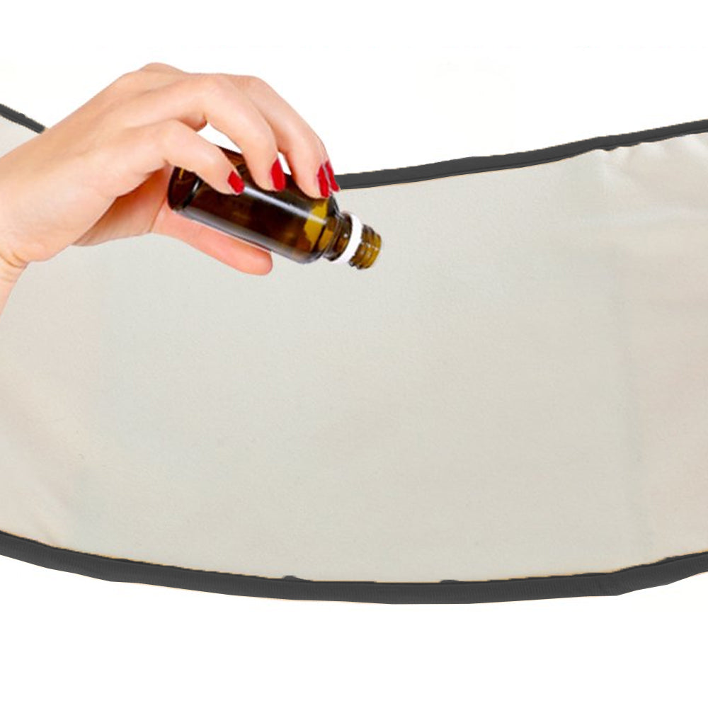 2 Pieces Compress Reusable Castor Oil Wrap Kit for Waist and Neck