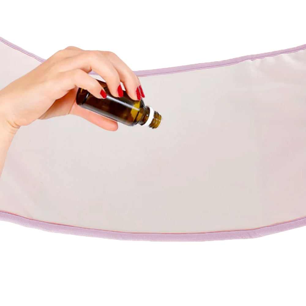2 Pieces Compress Reusable Castor Oil Wrap Kit for Waist and Neck