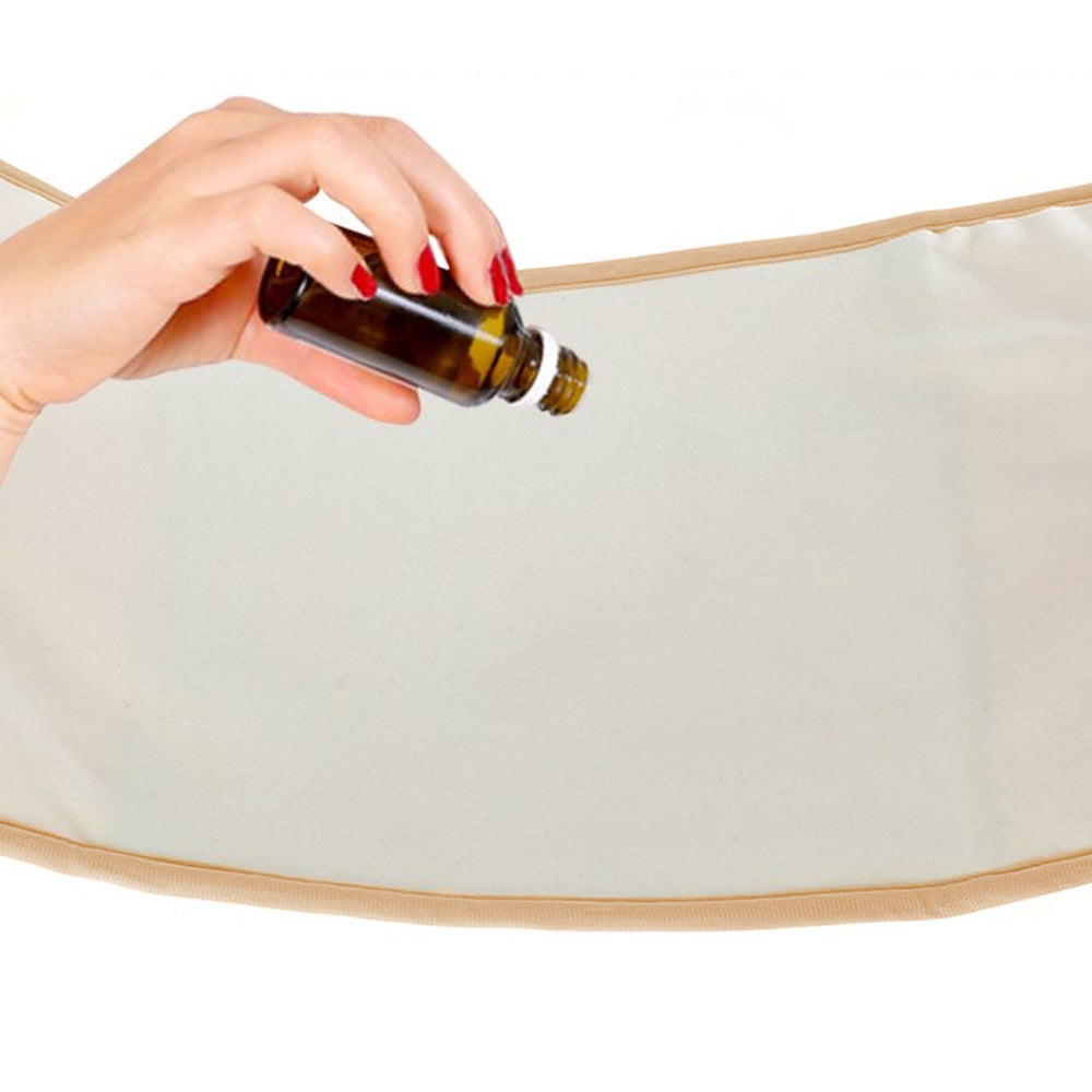 2 Pieces Compress Reusable Castor Oil Wrap Kit for Waist and Neck