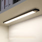 LED Motion Sensor Under Closet Light Rechargeable Adsorbable Iron Cabinet Dimmable Lamp