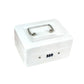 Lockable Cash Box Deposit Slot Petty Cash Money Box Security-Combination Lock