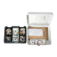 Lockable Cash Box Deposit Slot Petty Cash Money Box Security-Key