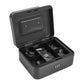 Lockable Cash Box Deposit Slot Petty Cash Money Box Security-Combination Lock