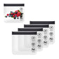 4Pcs Carry-On Clear Leakproof Bag Toiletry Bag