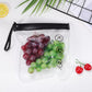 4Pcs Carry-On Clear Leakproof Bag Toiletry Bag With Drawstring