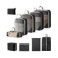 10Pcs Compression Packing Cubes Suitcase Organizer Bag Luggage Storage