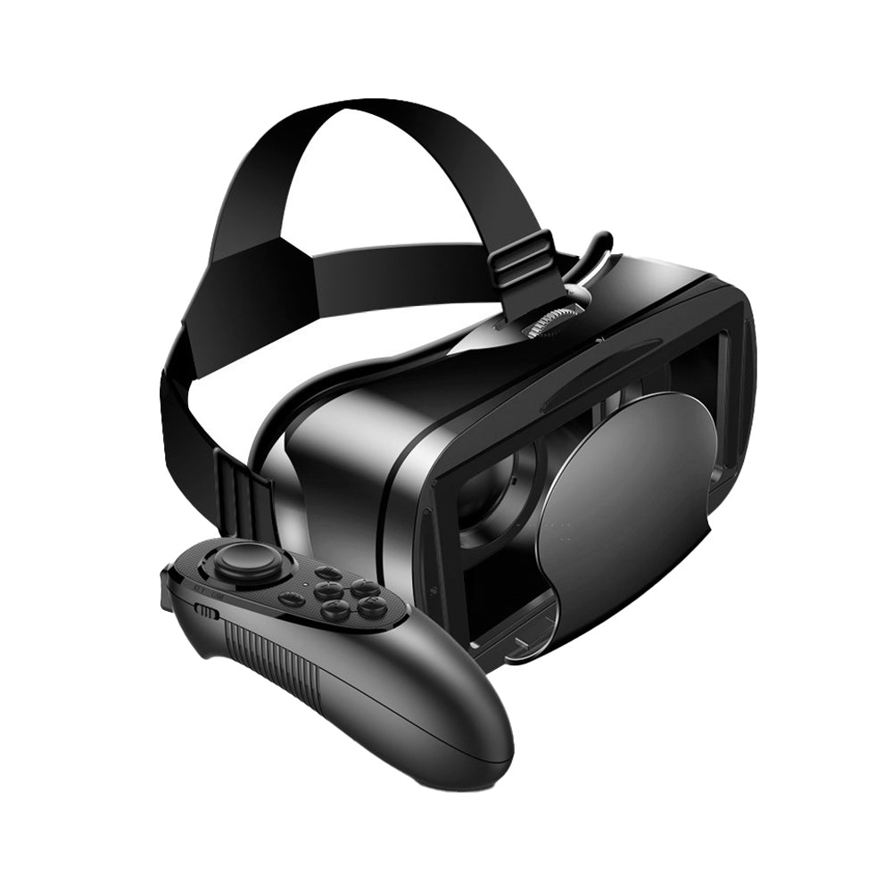 3D VR Smart Glasses Headset Virtual Reality VR Eyeglasses with Bluetooth Remote Control-VRGPro+052 controller